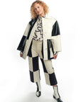 Stevie Jacket - Black/Ivory