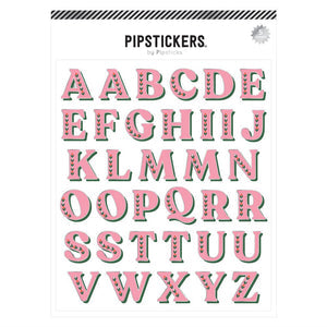 Pipsticks - Rosebud Big Alphabet (5ct) -