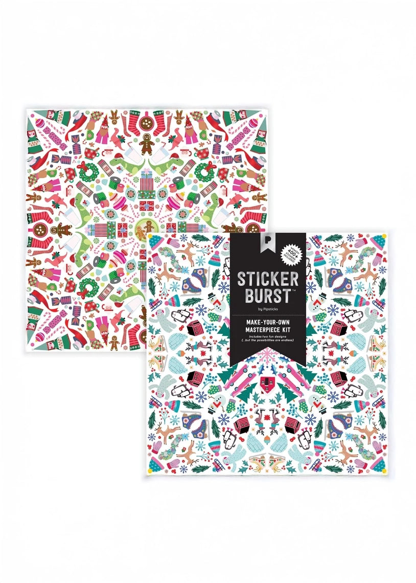 Pipsticks - Holly Jolly Sticker Burst -