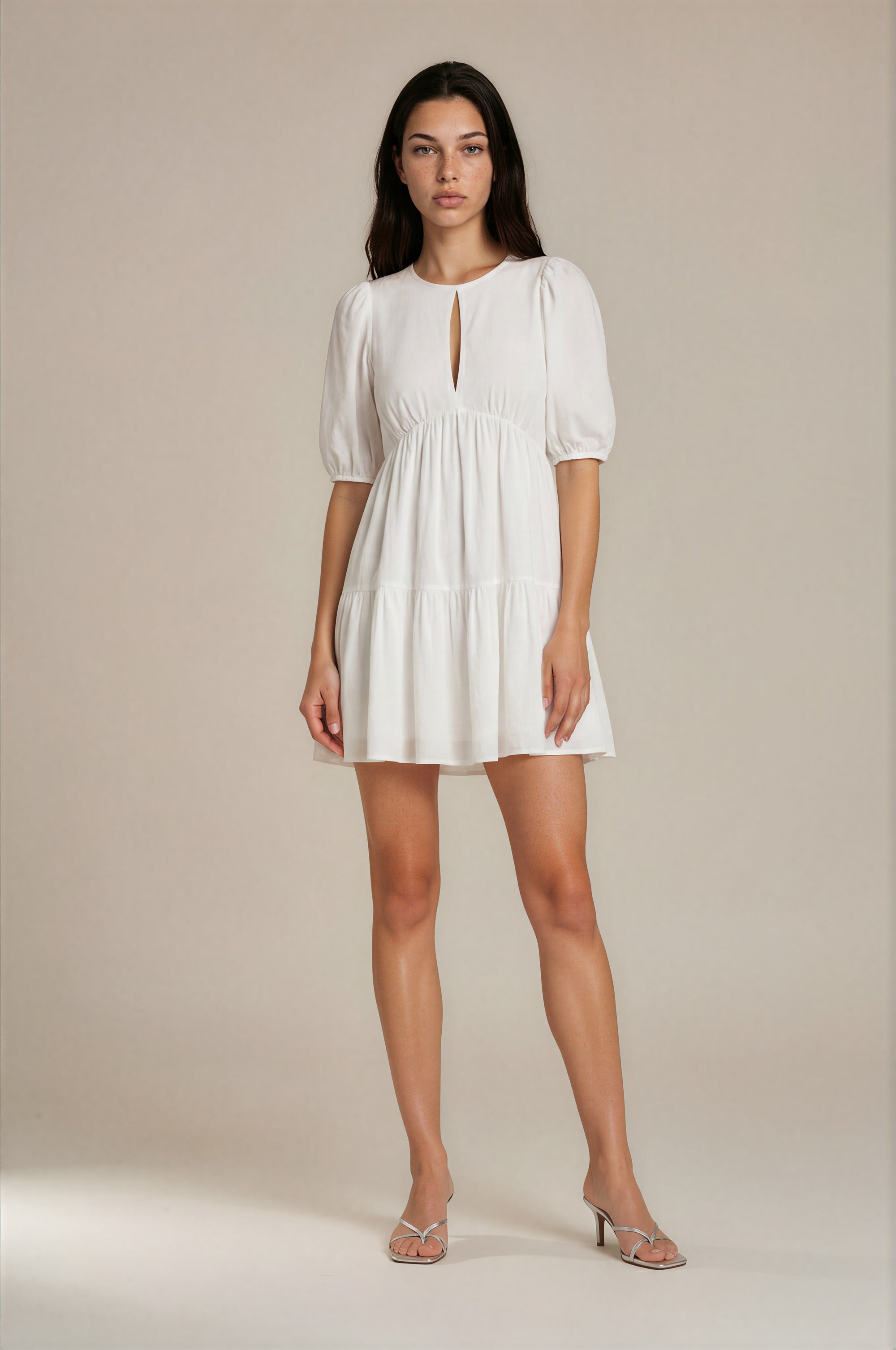 Finders Keepers - Georgia Mini Dress - White -