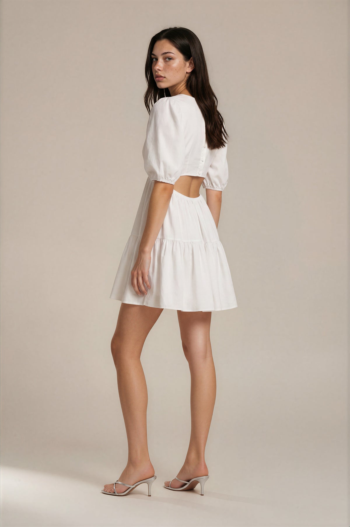 Finders Keepers - Georgia Mini Dress - White -