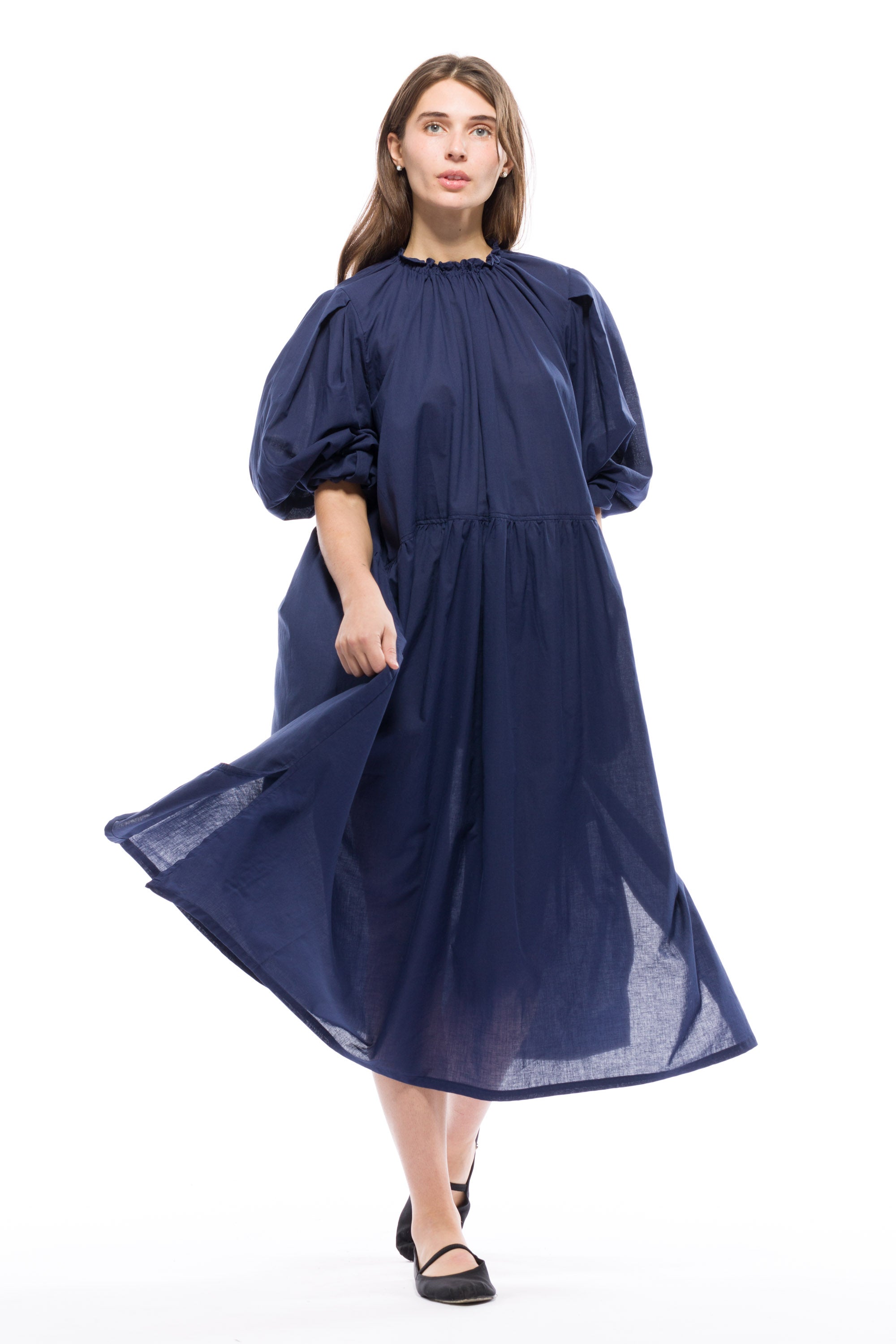 Toit Volant - Moonrise Dress - Navy -