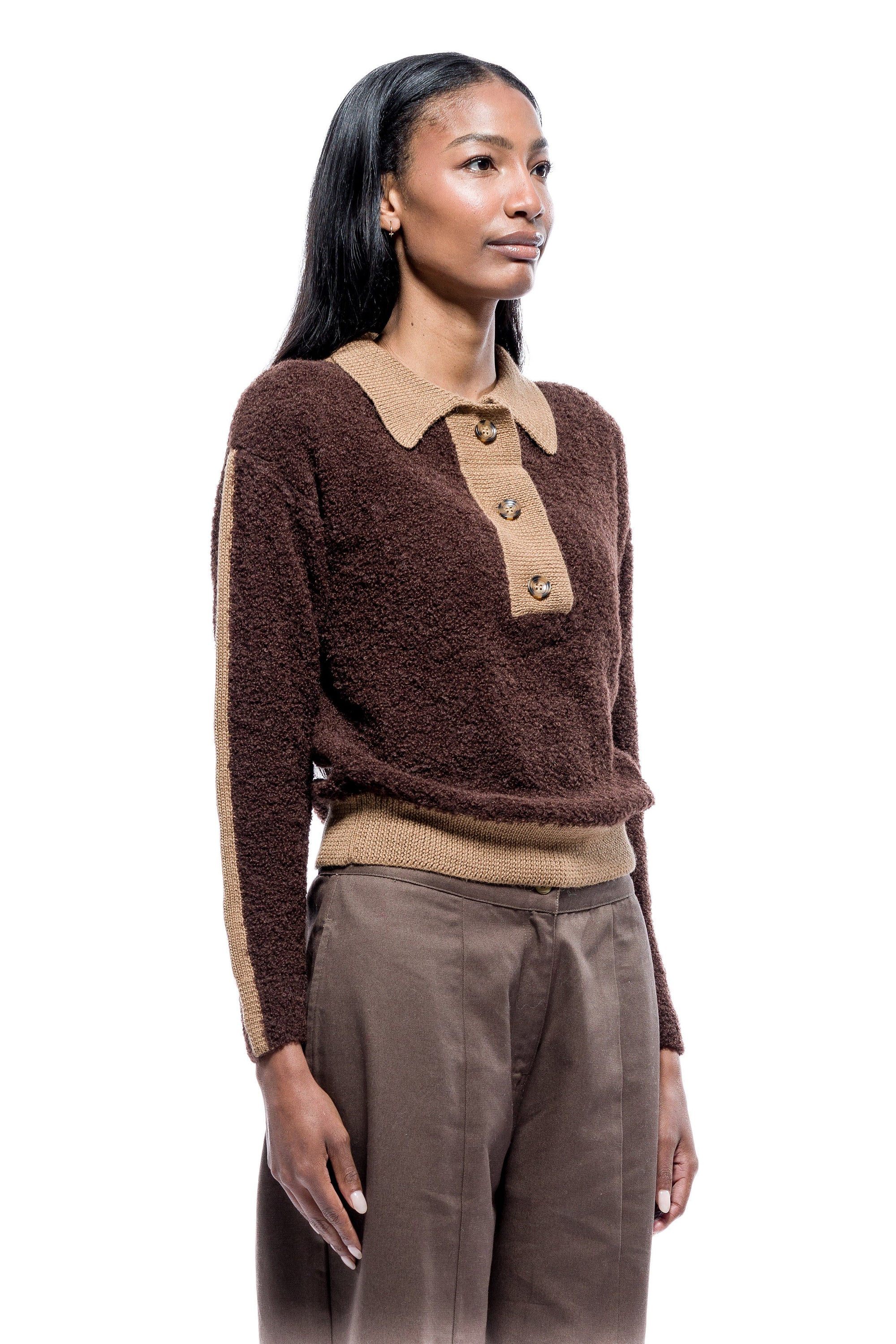 Toit Volant - Rhea Polo Sweater -