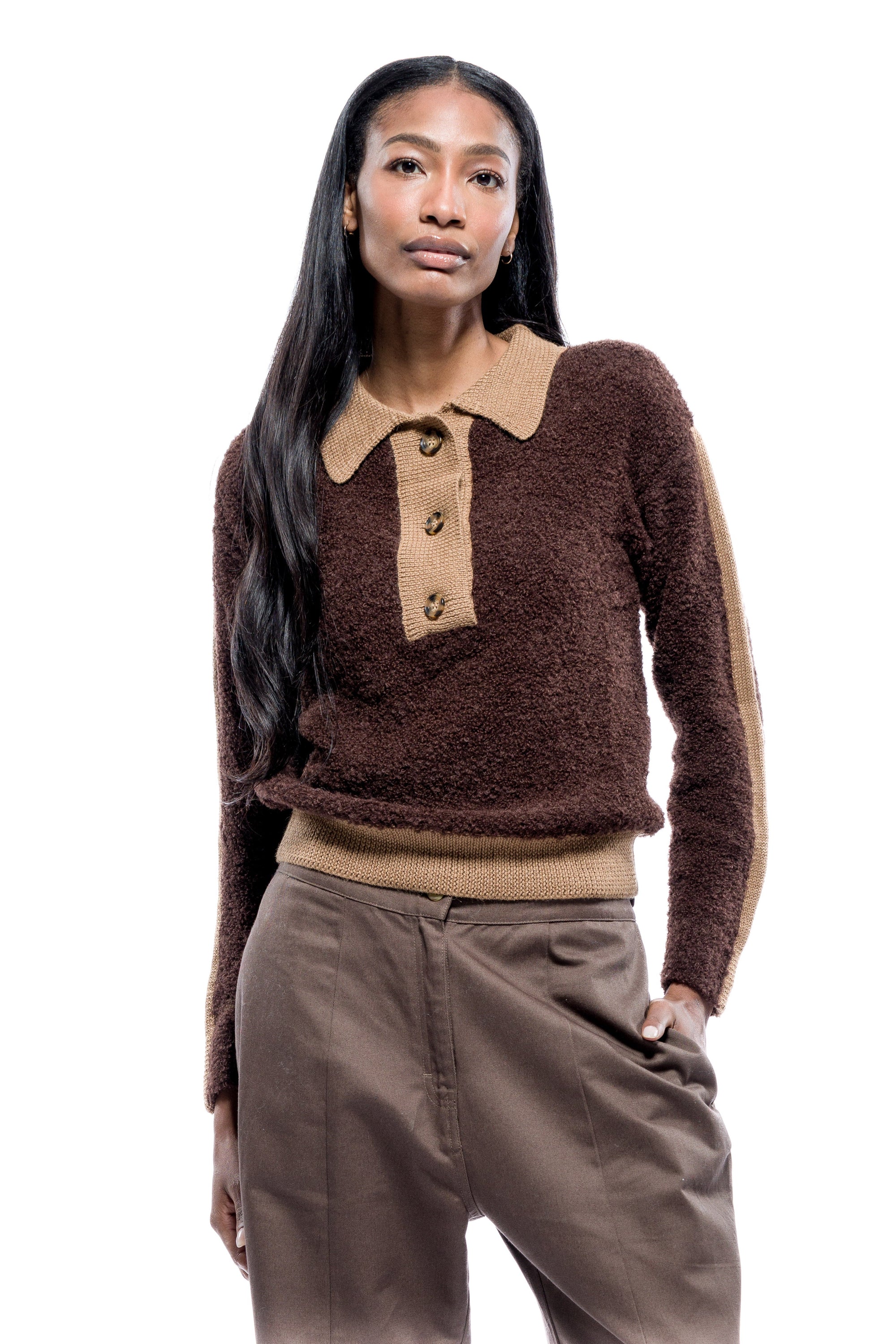 Toit Volant - Rhea Polo Sweater -