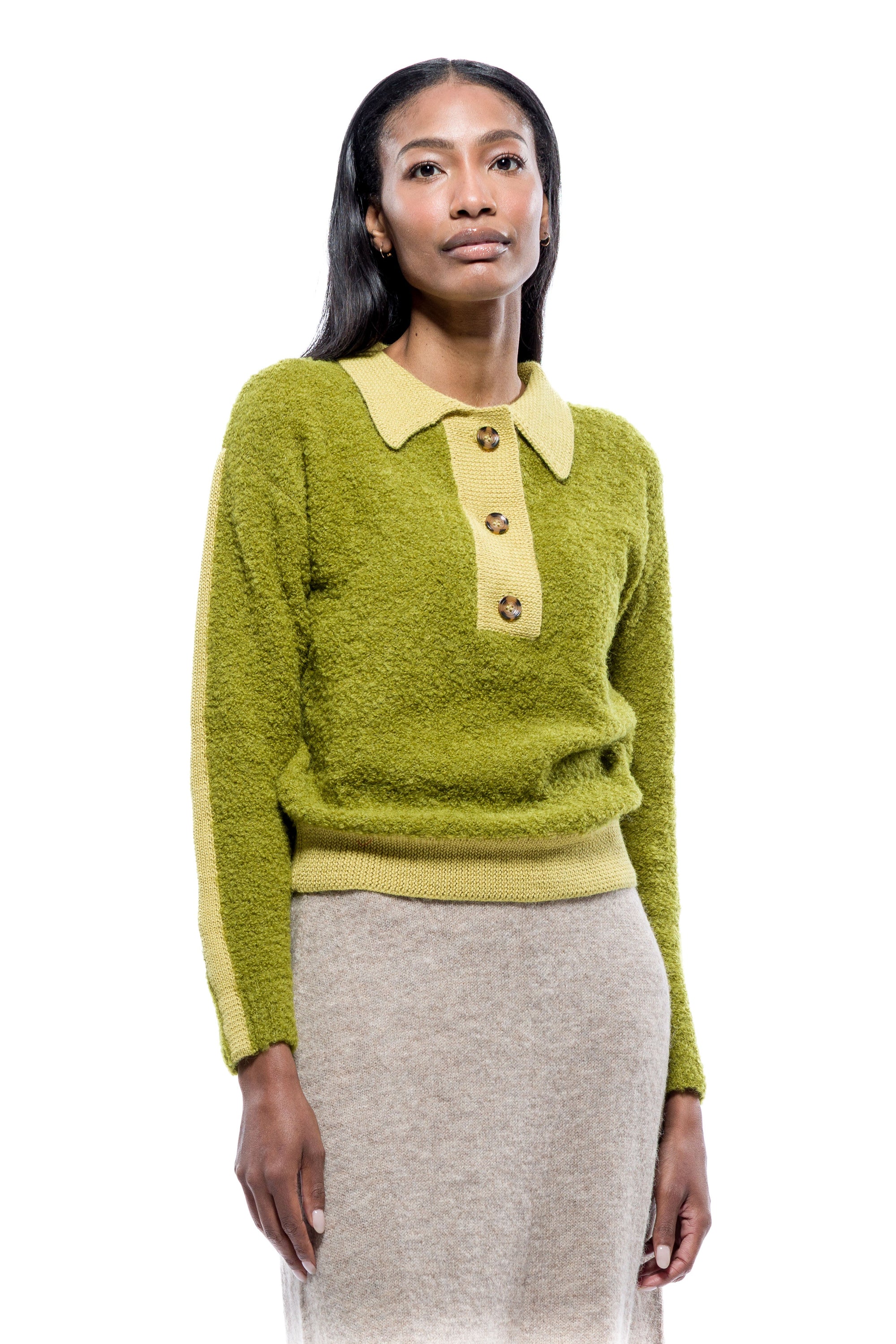 Toit Volant - Rhea Polo Sweater -
