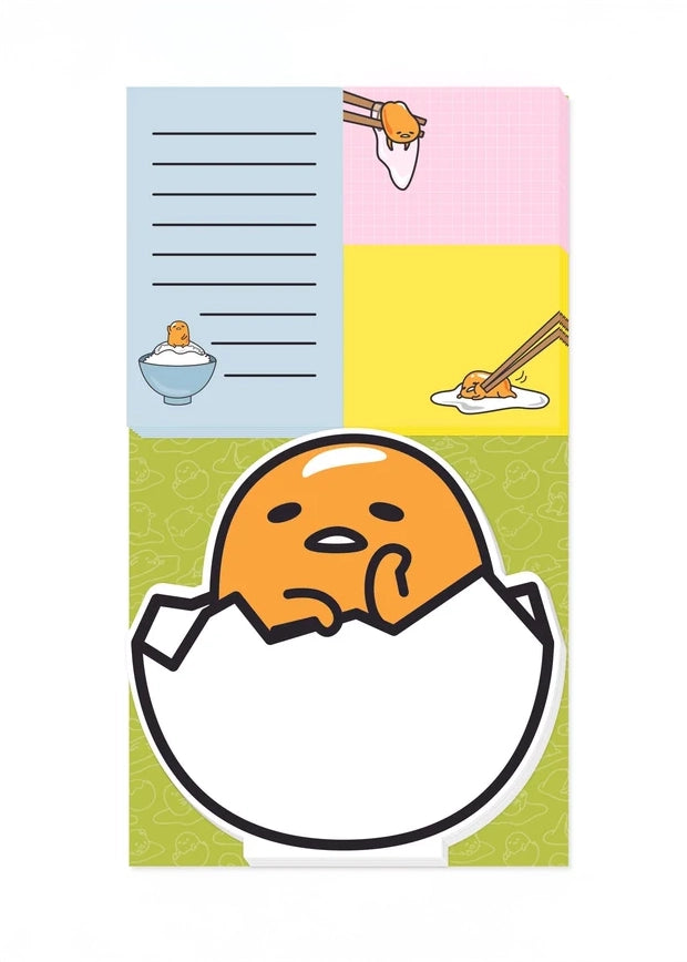 Pipsticks - Gudetama Big Sigh Memo Pad Set -