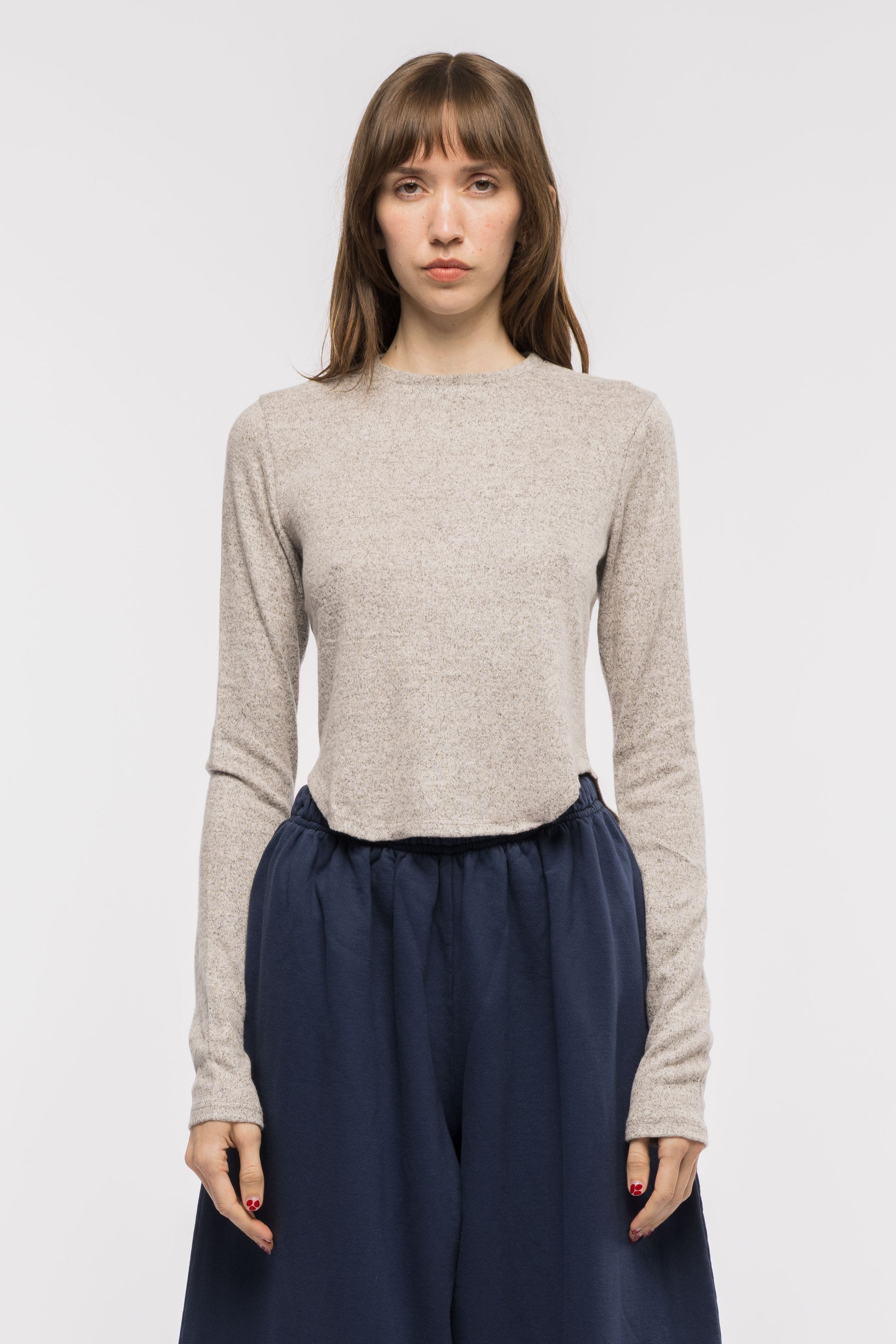 Toit Volant - Hilman Top - Oatmeal - Oatmeal Black