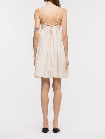 Toit Volant - Asteria Dress - Poplin Butter -