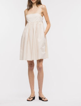 Toit Volant - Asteria Dress - Poplin Butter -