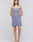 Toit Volant - Verona Short Dress 2.0 - Navy White -