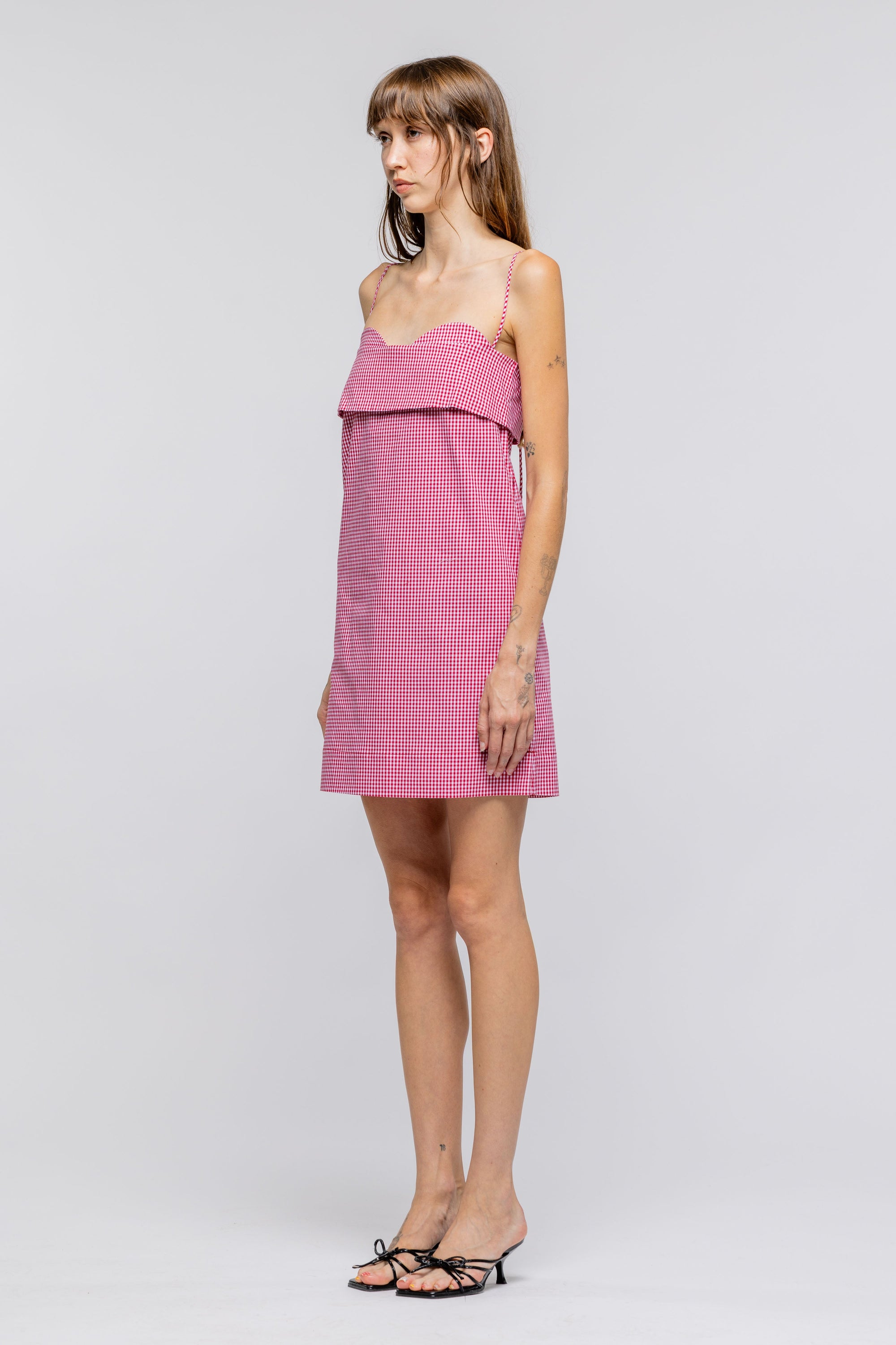 Toit Volant - Verona Short Dress 2.0 - Red White -