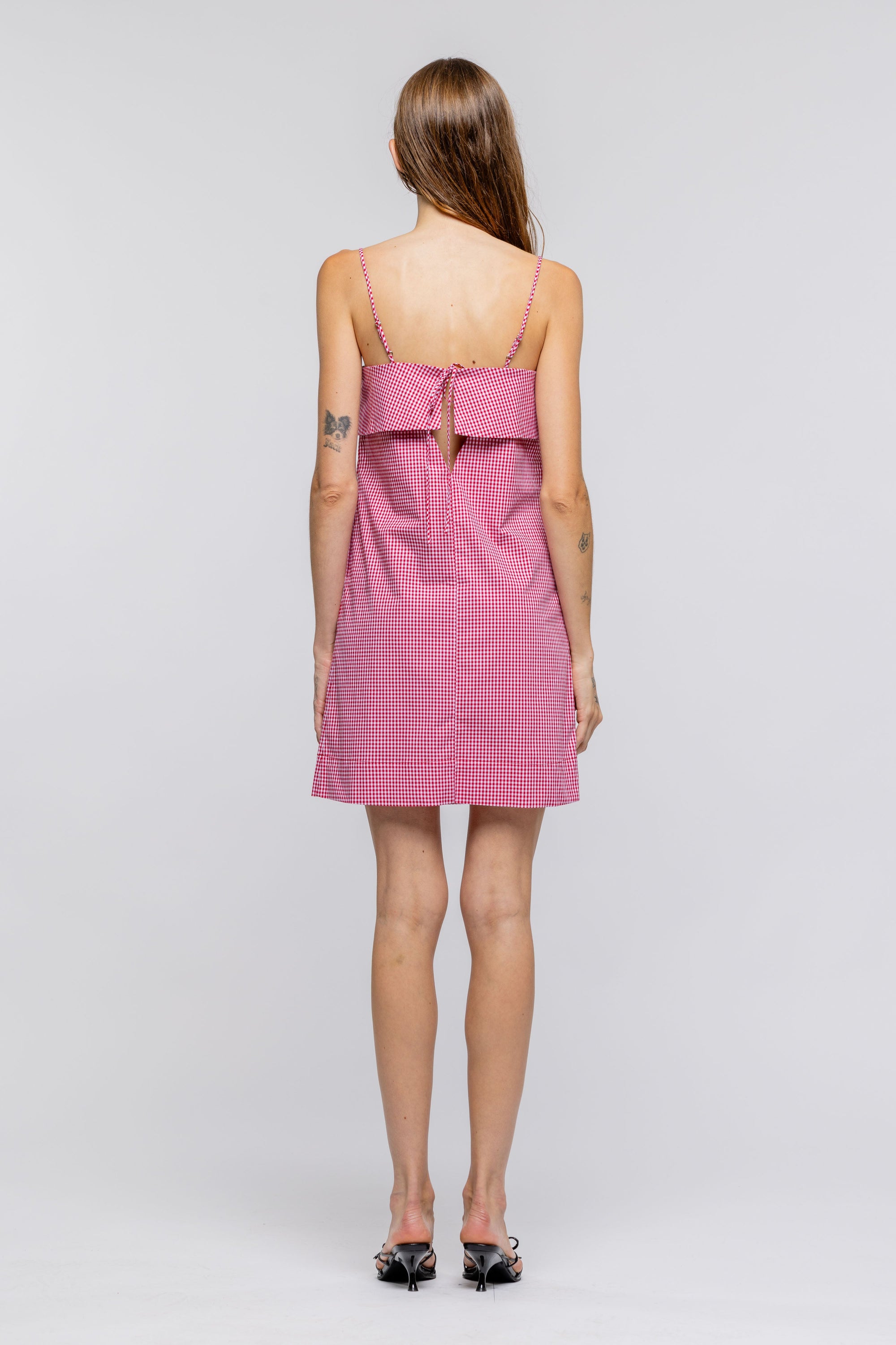 Toit Volant - Verona Short Dress 2.0 - Red White -