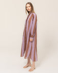 Bel Kazan - Gia Kaftan - Chesnut Stripe -