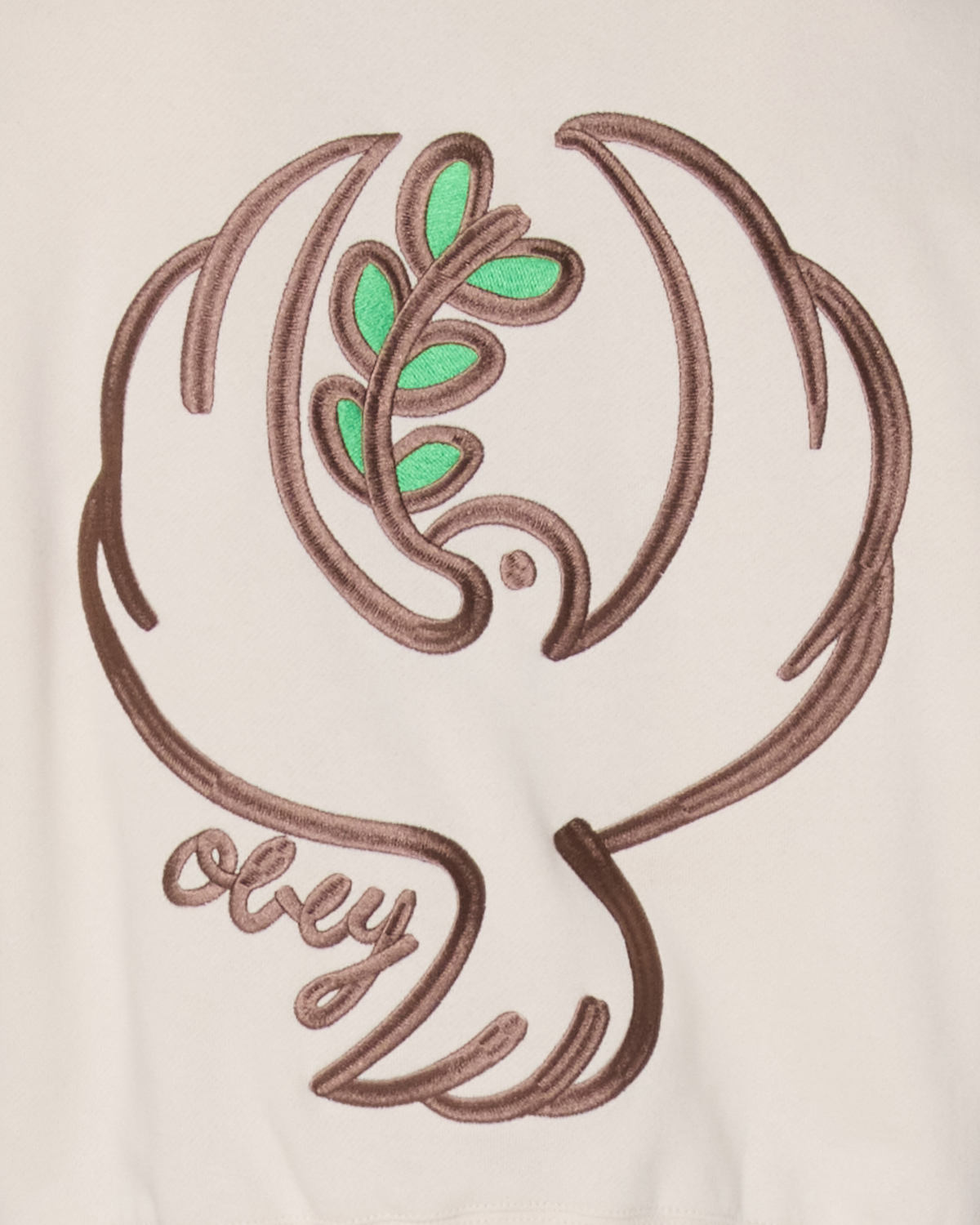 Obey - Dove Cropped Hoodie - Birch -