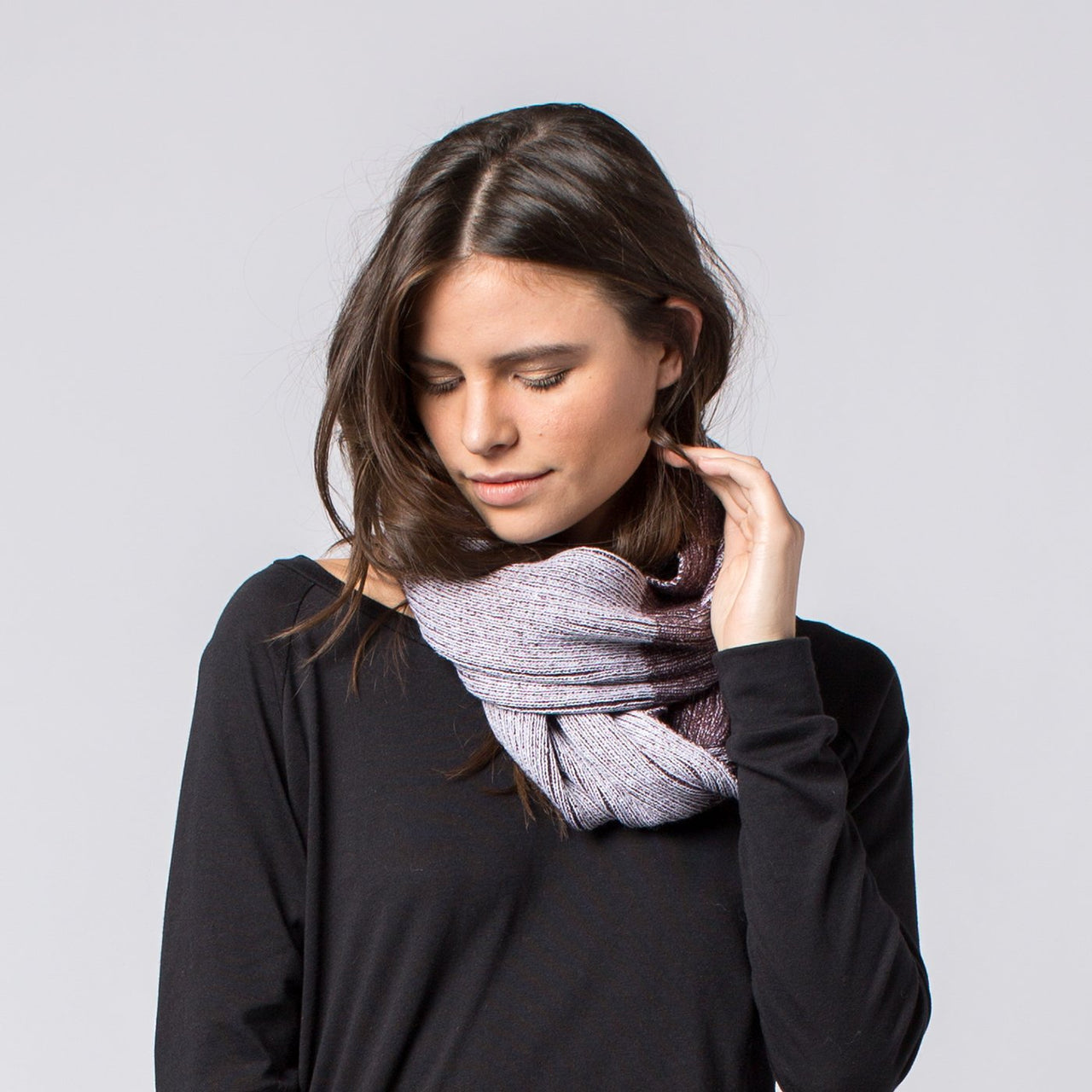 Known Supply - Andie Scarf - Mulberry -