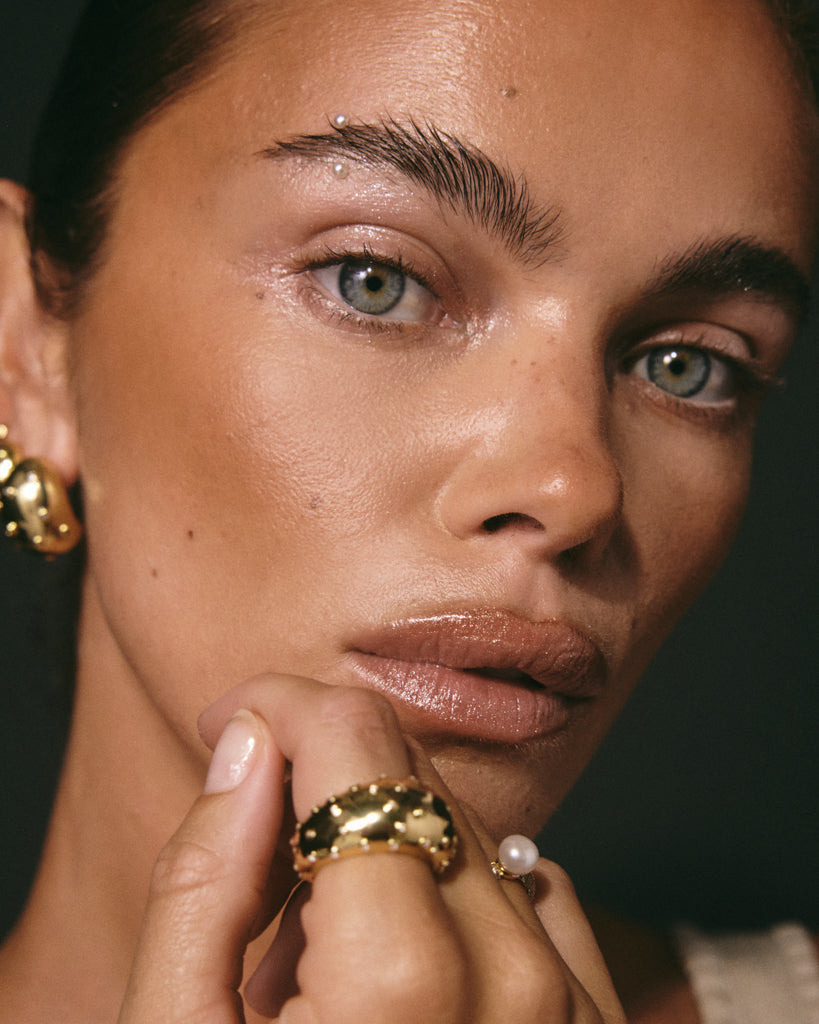 Luv Aj - The Pave Molten Ring -