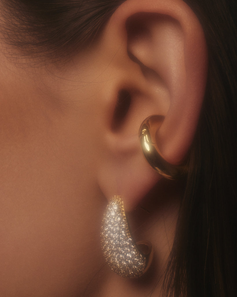 Luv Aj - The Pave Gia Earrings -
