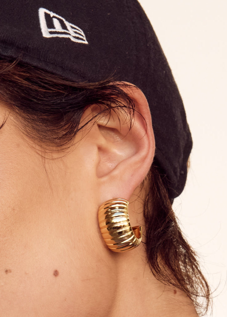Luv Aj - Remy Ridged Hoops -