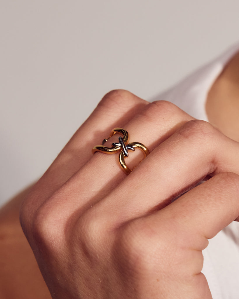 Luv Aj - Two-Tone Chain Ring -