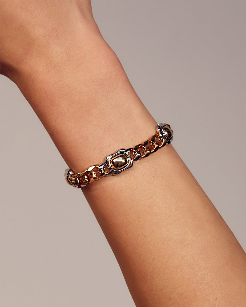 Luv Aj - Kate Bezel Stud Bracelet -
