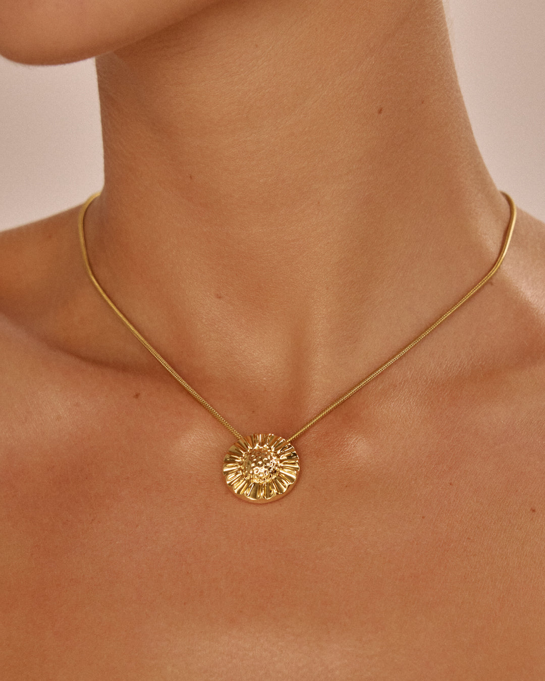 Luv Aj - The Sunflower Pendant Necklace -
