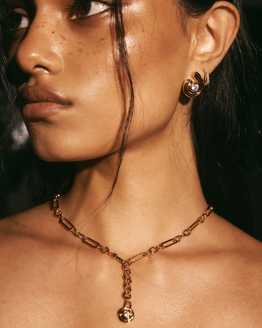 Luv Aj - The Wave Bezel Lariat -