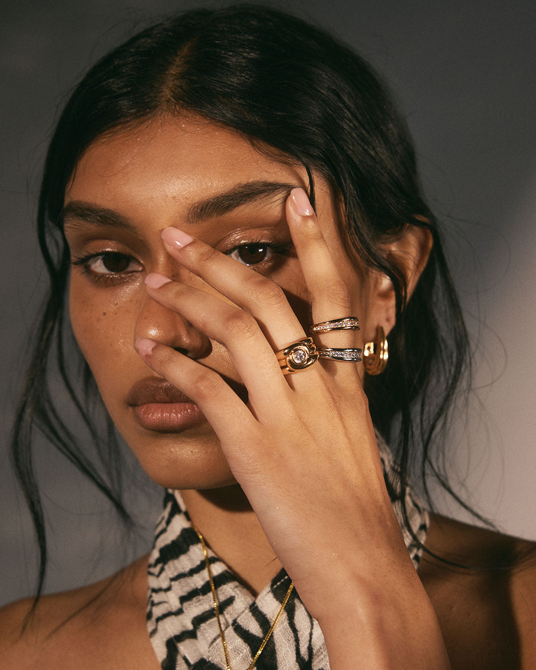 Luv Aj - The Wave Bezel Band Set -