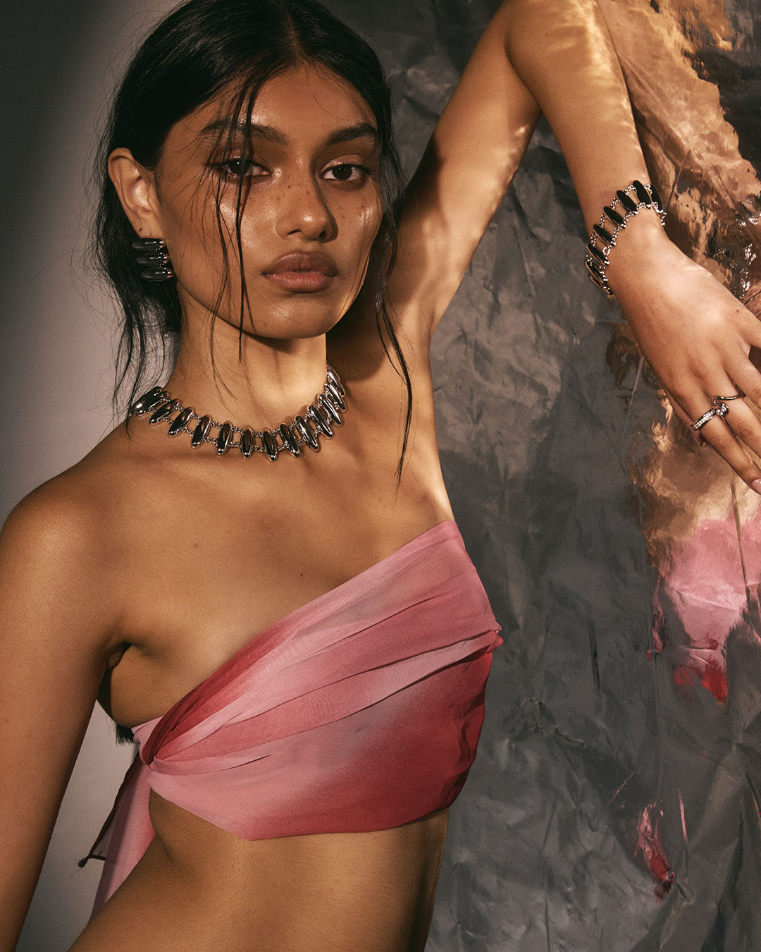 Luv Aj - The Milan Bead Stud Bracelet -