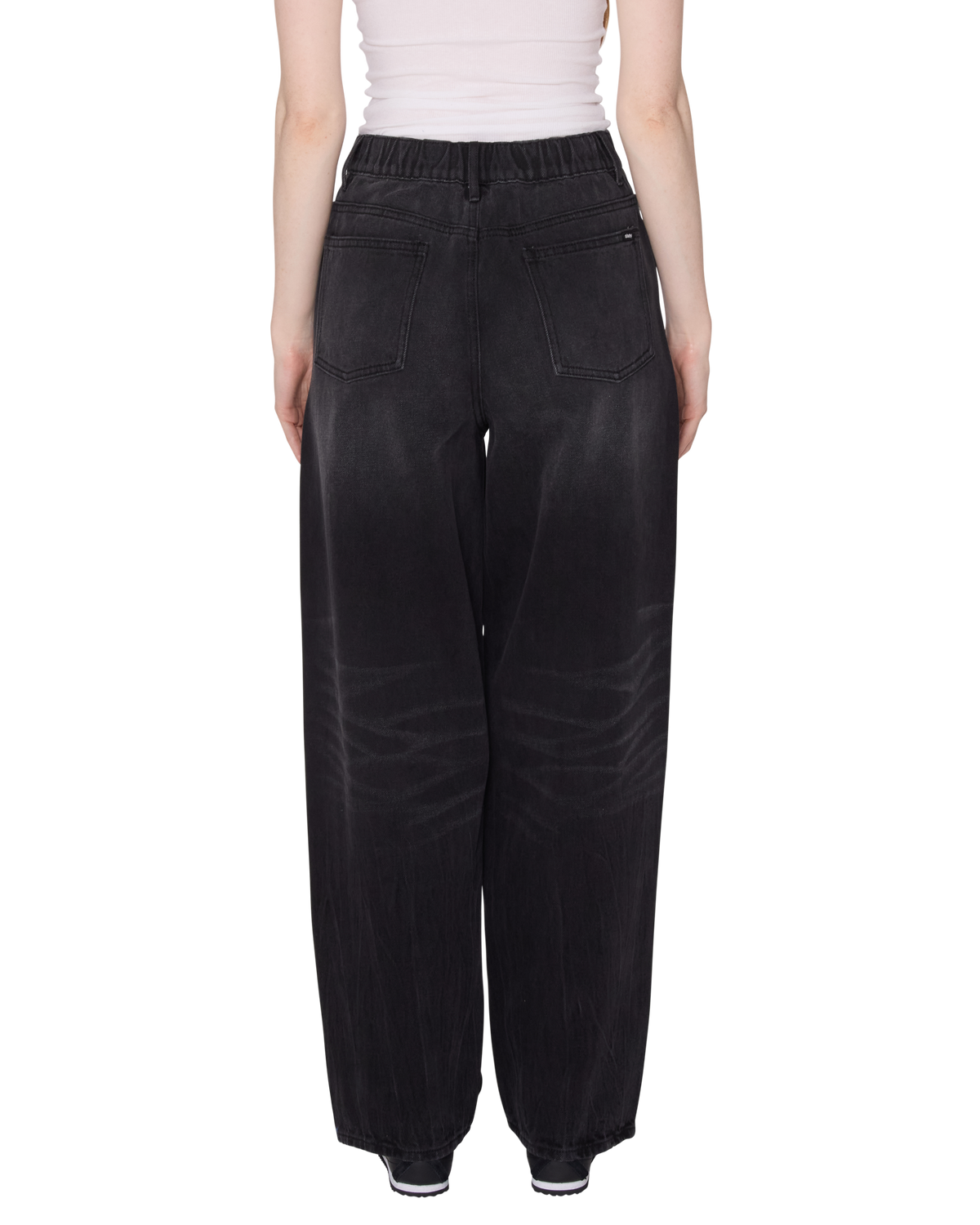 Obey - Leah III Baggy Denim - Heavy Vintage Black -