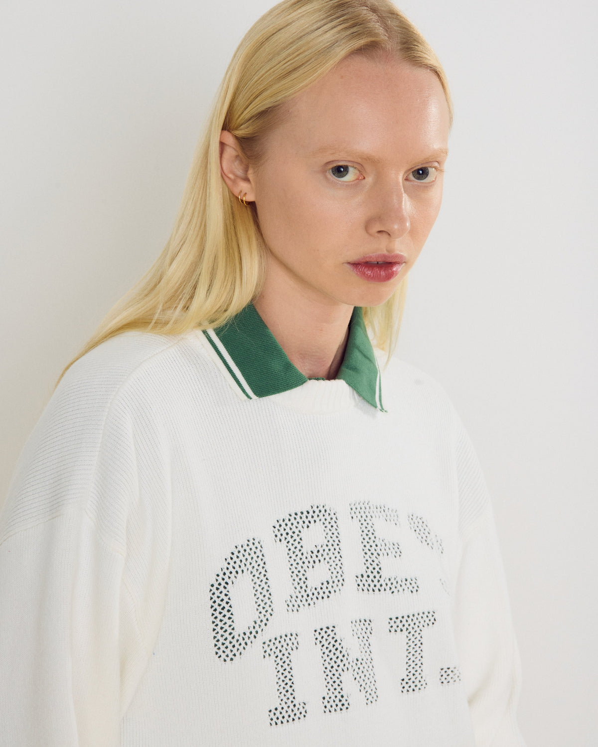 Obey - League Crew Sweater - Birch -