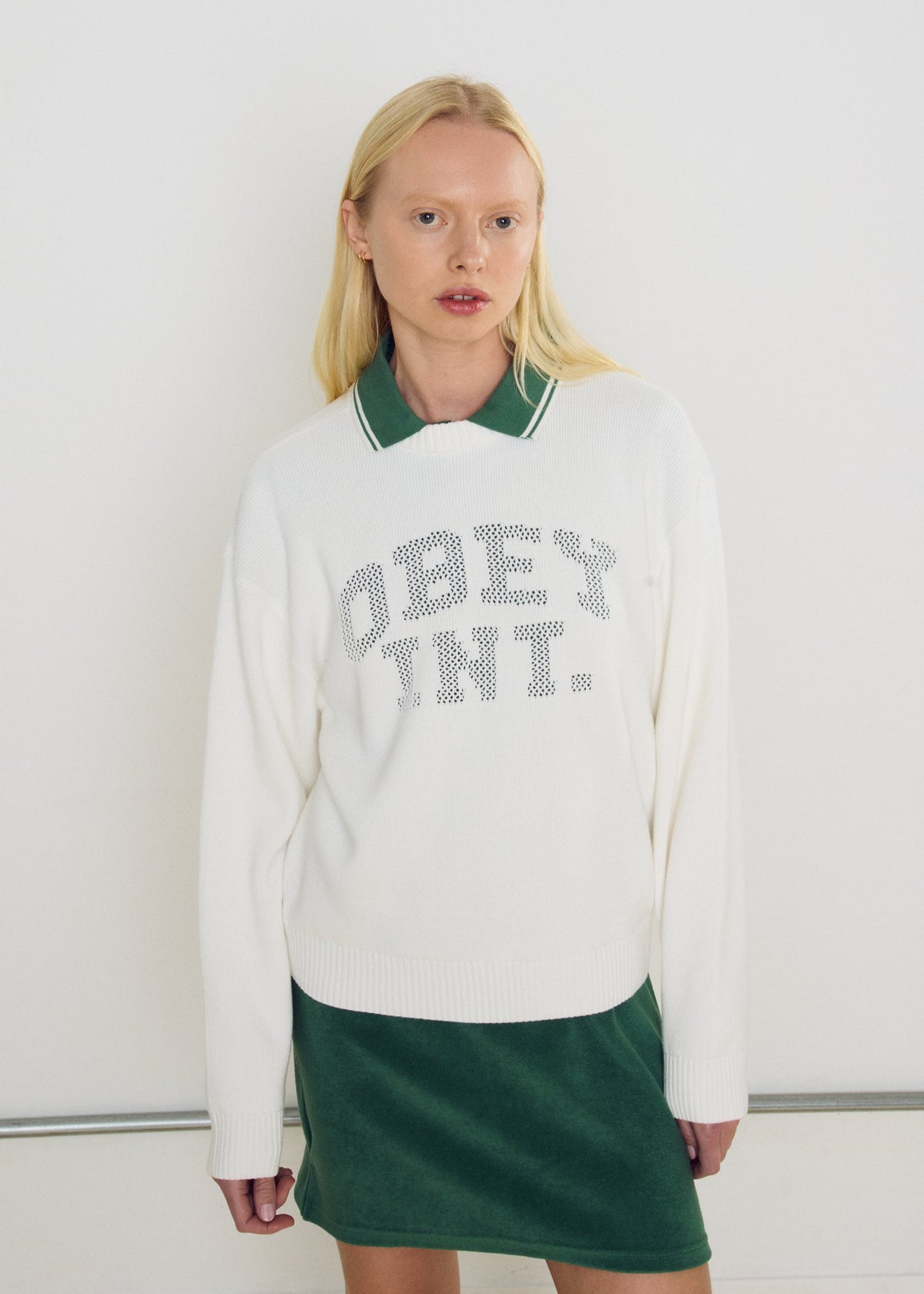 Obey - League Crew Sweater - Birch -