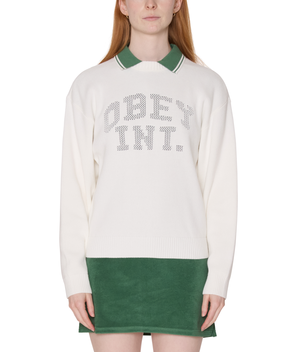 Obey - League Crew Sweater - Birch -