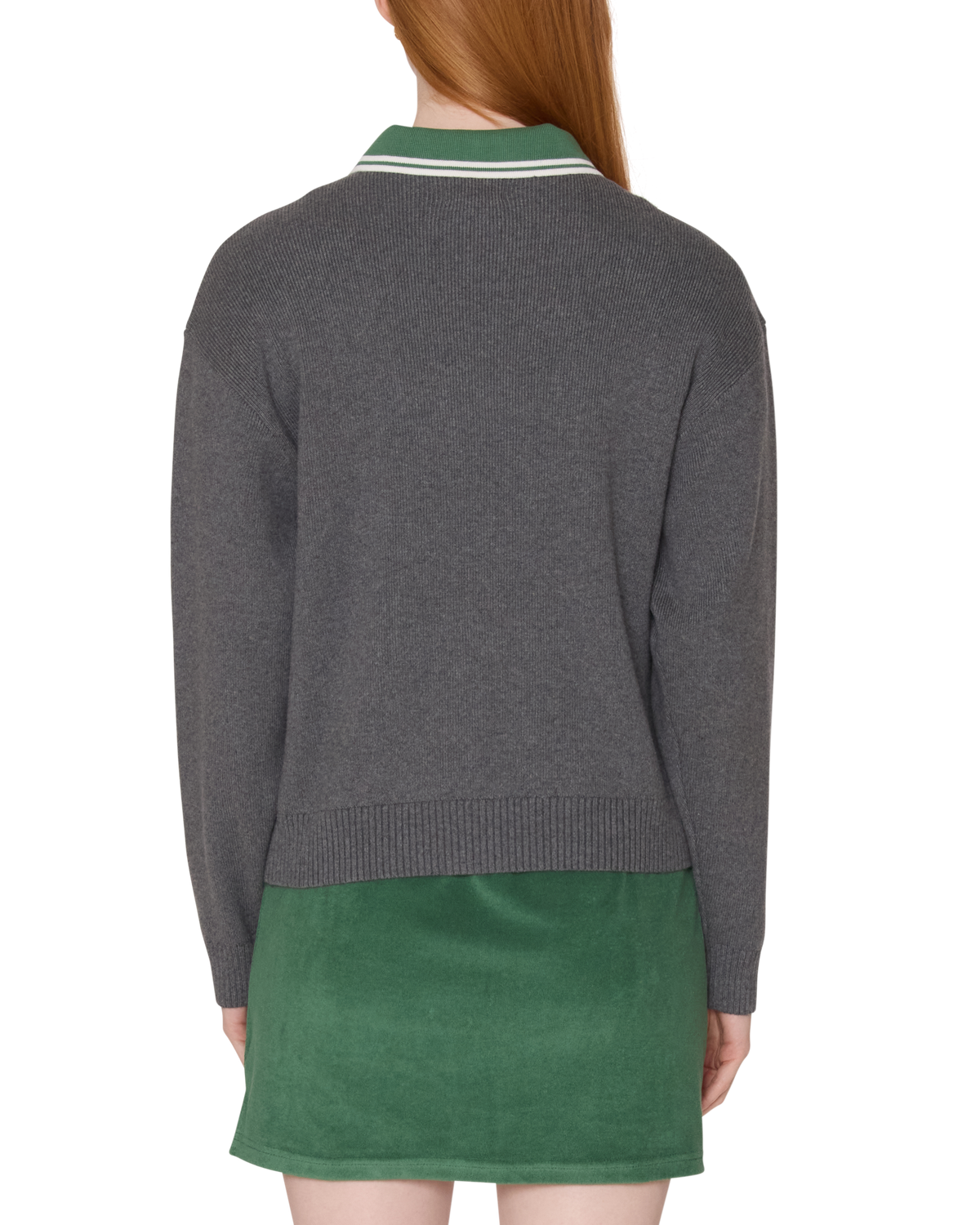 Obey - League Crew Sweater - Heather Grey -