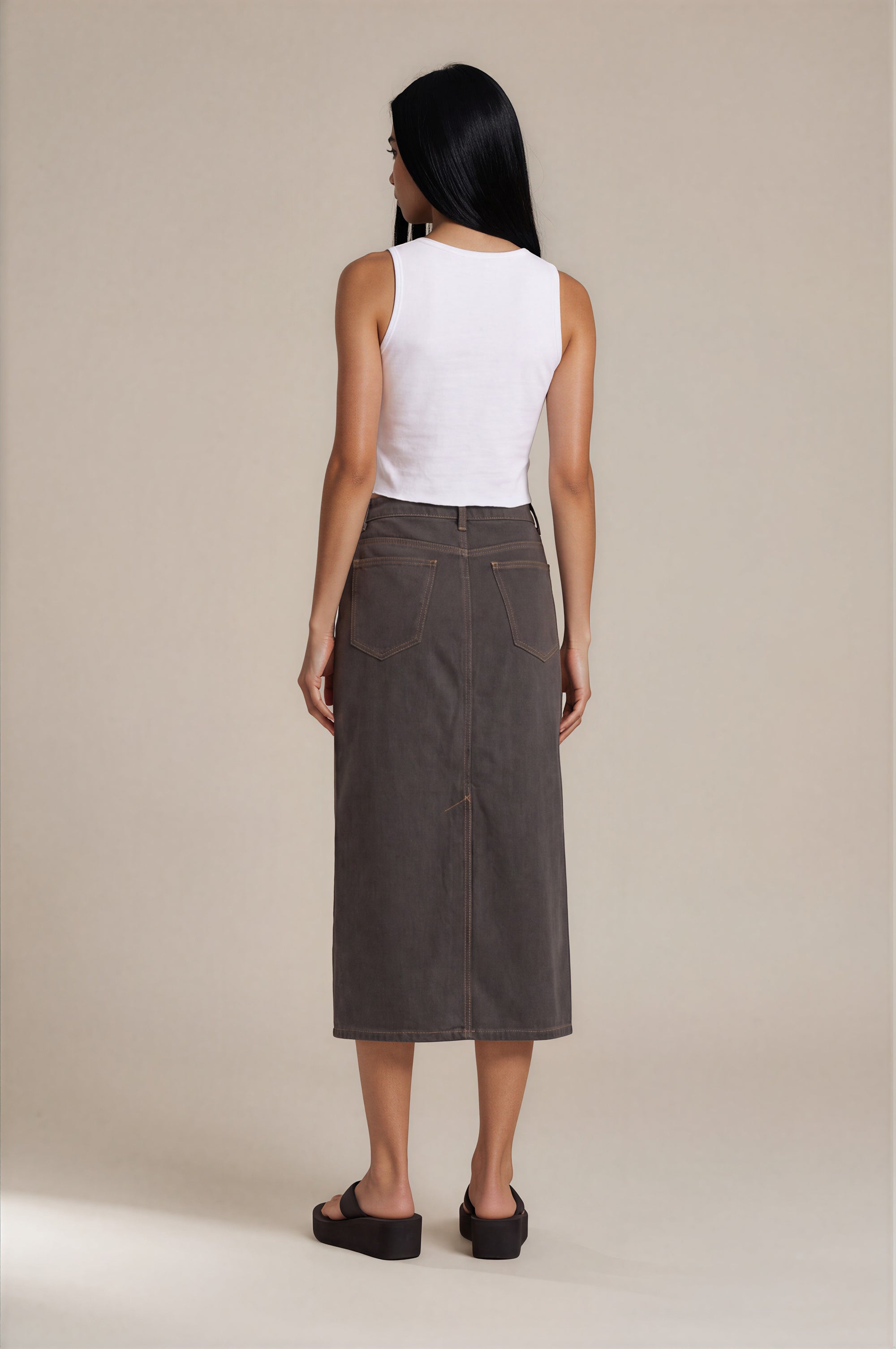 Obey - Faye Panel Skirt -