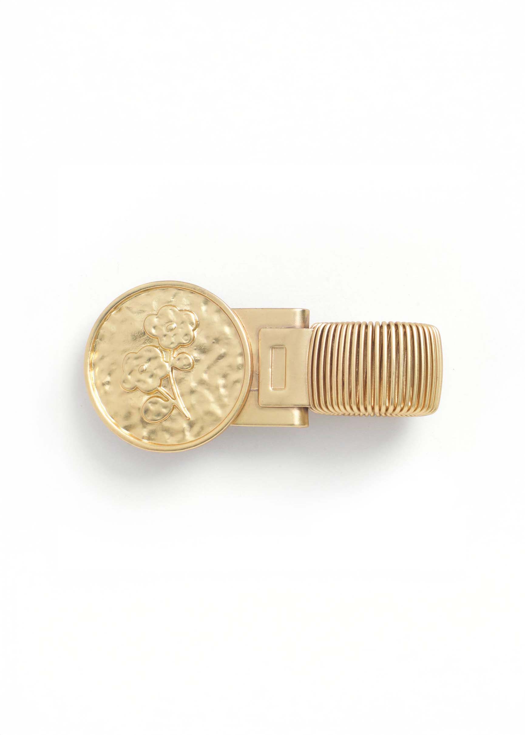 Papier - Floral Coin Pen Clip -