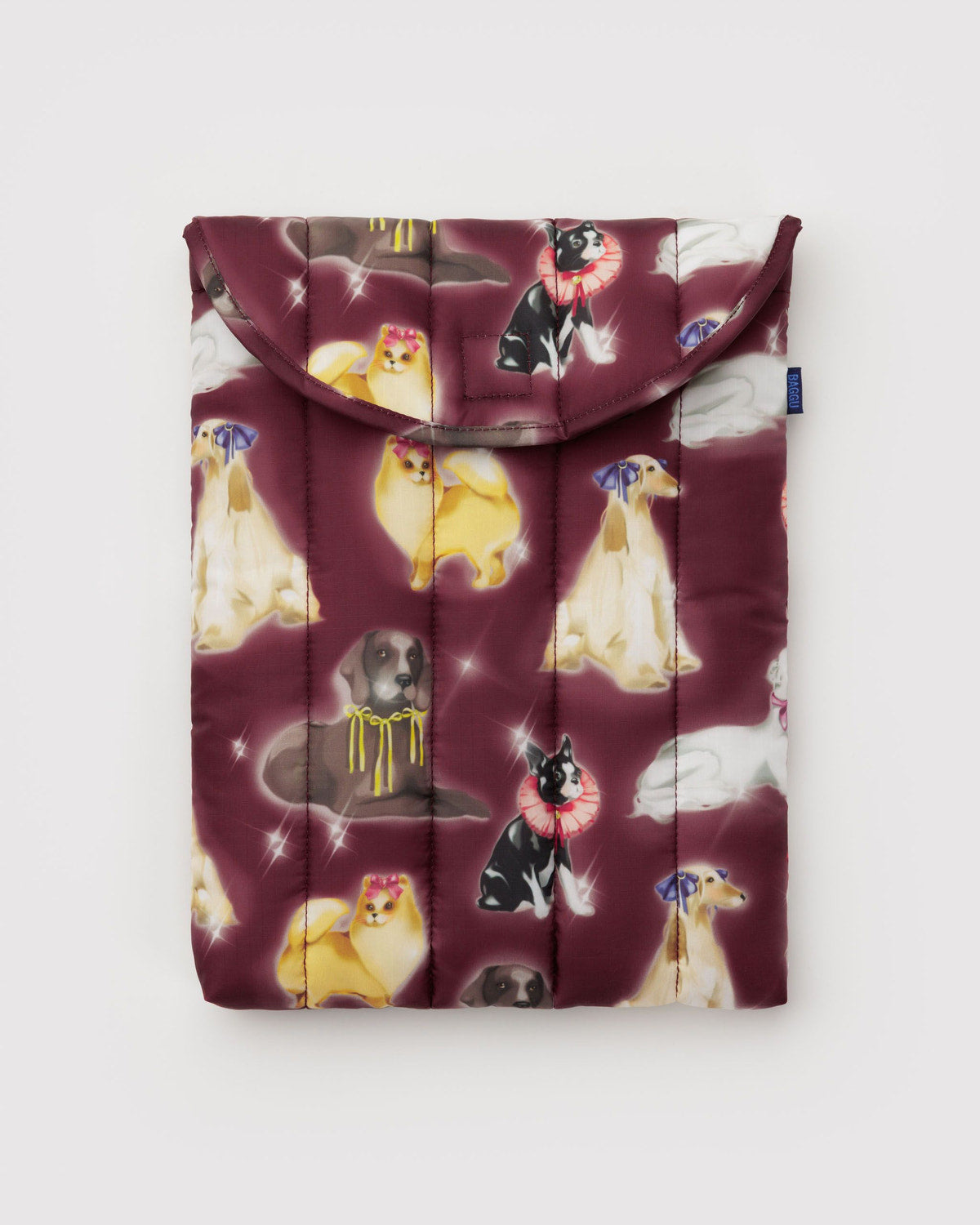 Baggu - Puffy Laptop Sleeve 13"/14" - Fancy Dogs -