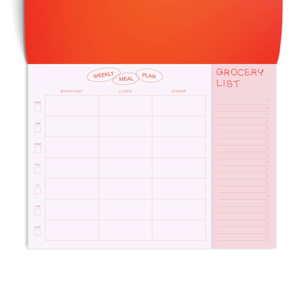 Papier - On The Menu Meal Planner - Tomatoes -