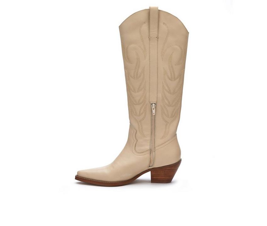 Agency Cowboy Boots - Ivory