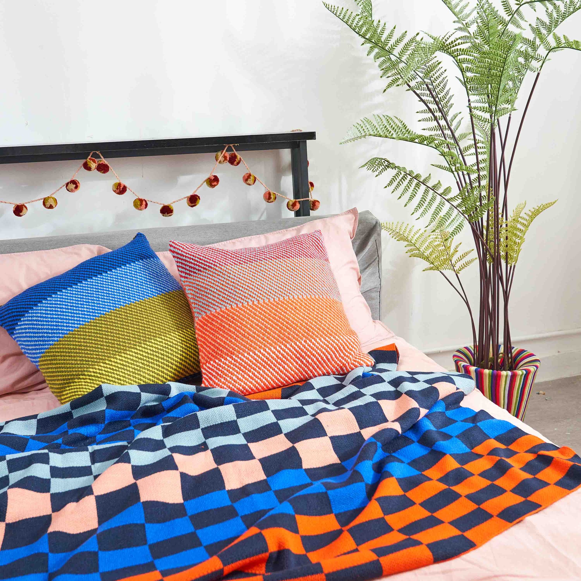 Verloop - Mosaic Checkerboard Throw -