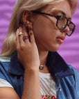 Celeste Starre - Mythical Horn Earrings -