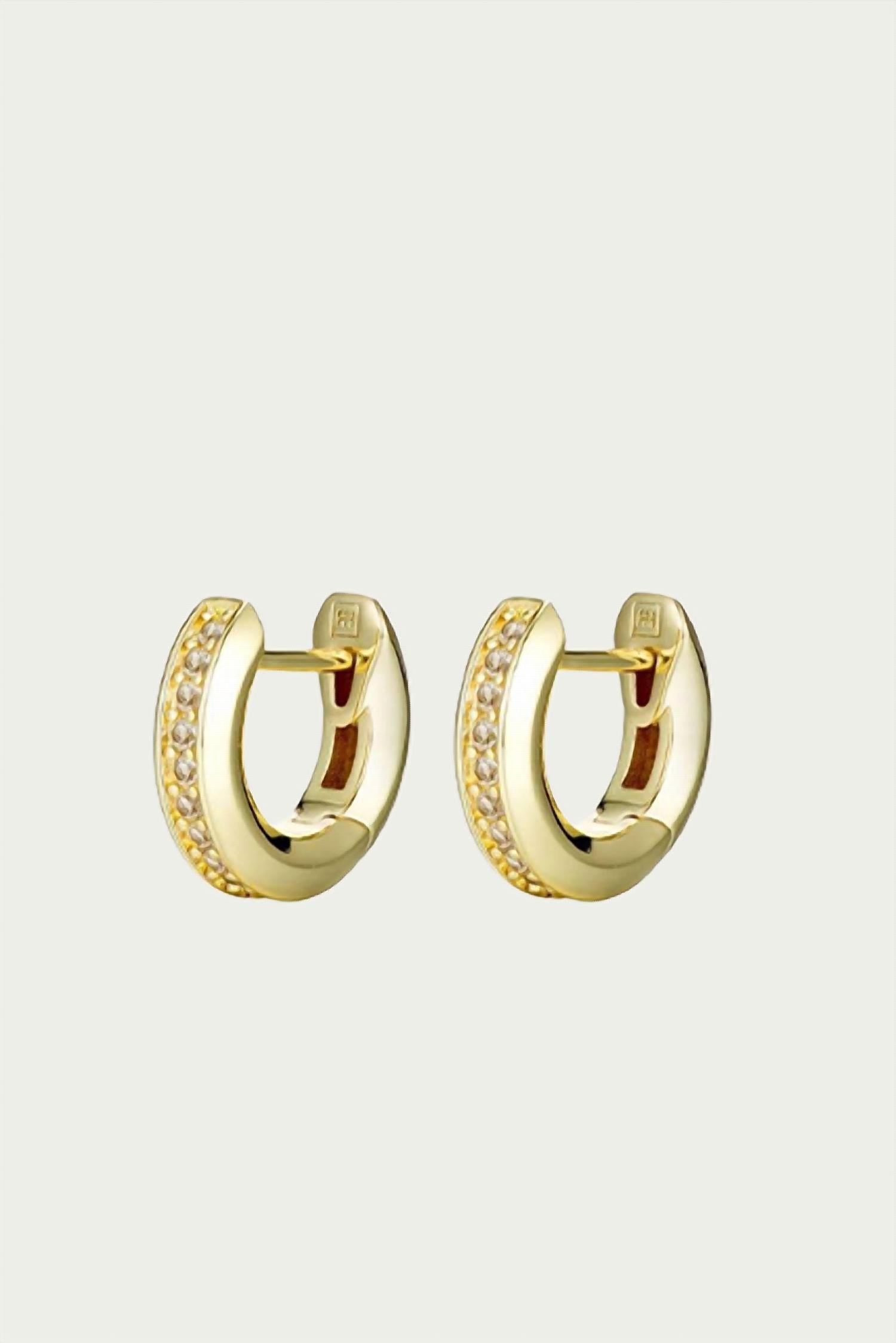 Ion Huggie Hoop Earrings