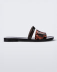 Ivy Slide II Ad - Black/Tortoiseshell