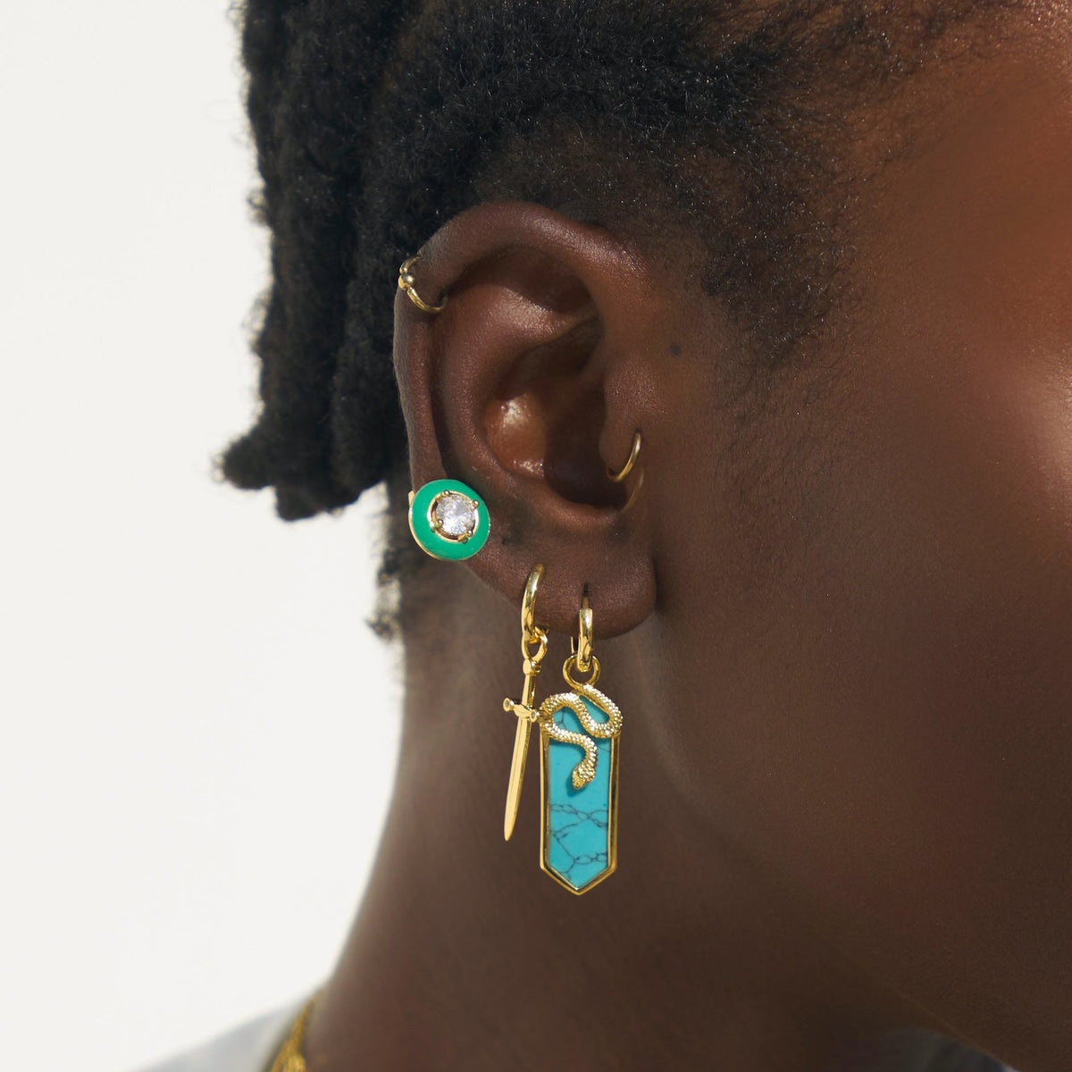 Celeste Starre - Turquoise Delight Earrings -