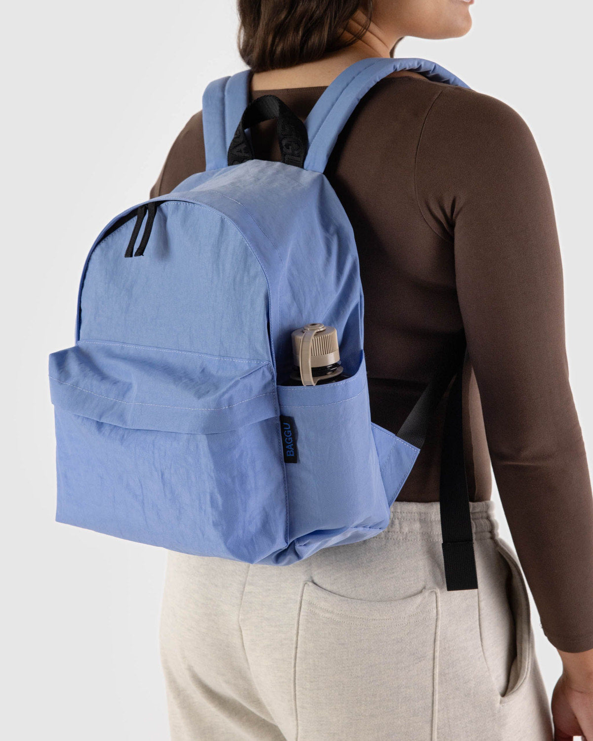 Baggu - Medium Nylon Backpack - Cornflower -