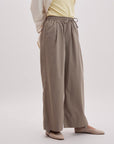 Richer Poorer - Womens Venice Drawstring Pant - Warm Grey - WARM GREY