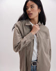 Richer Poorer - Venice Button Up Shirt - Warm Grey -