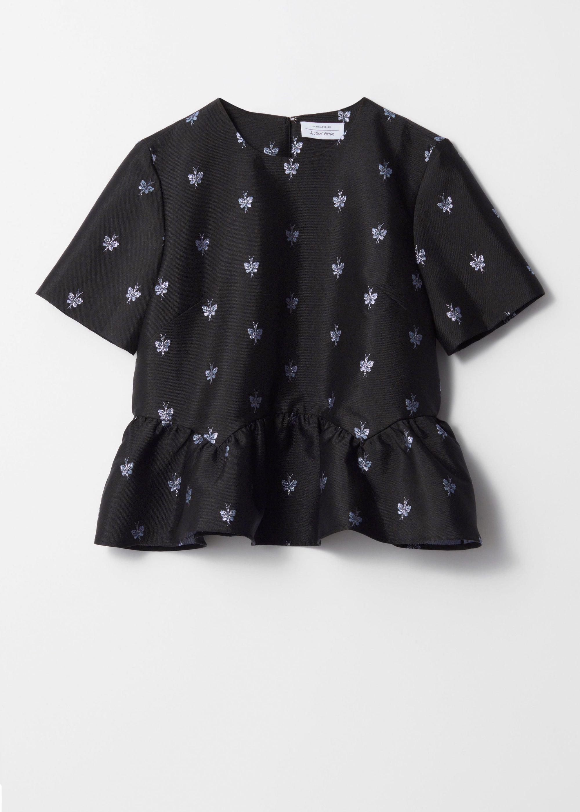 & Other Stories - Maisy Top - Black -