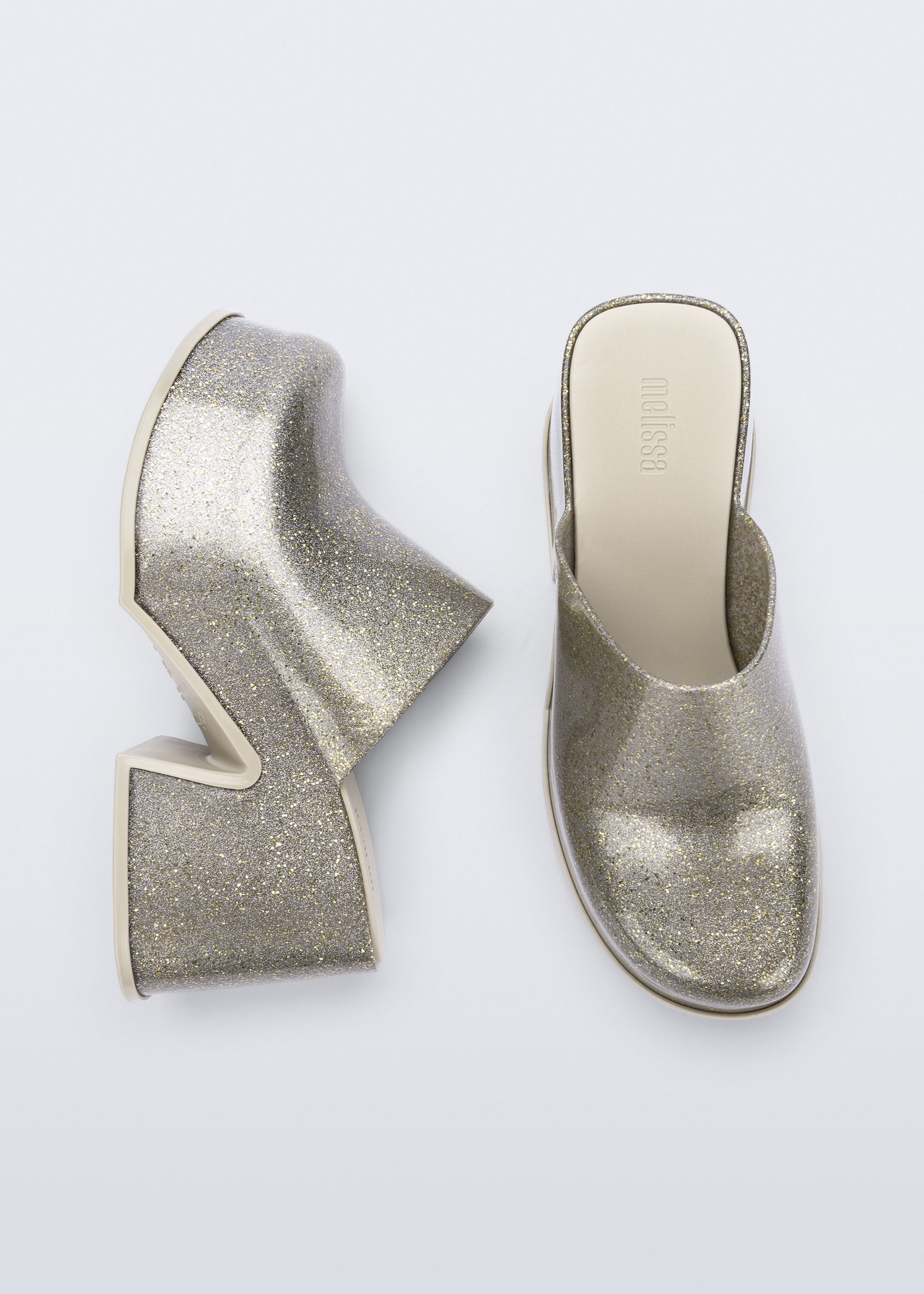Melissa - Melissa Mia - Golden Glitter Glass -