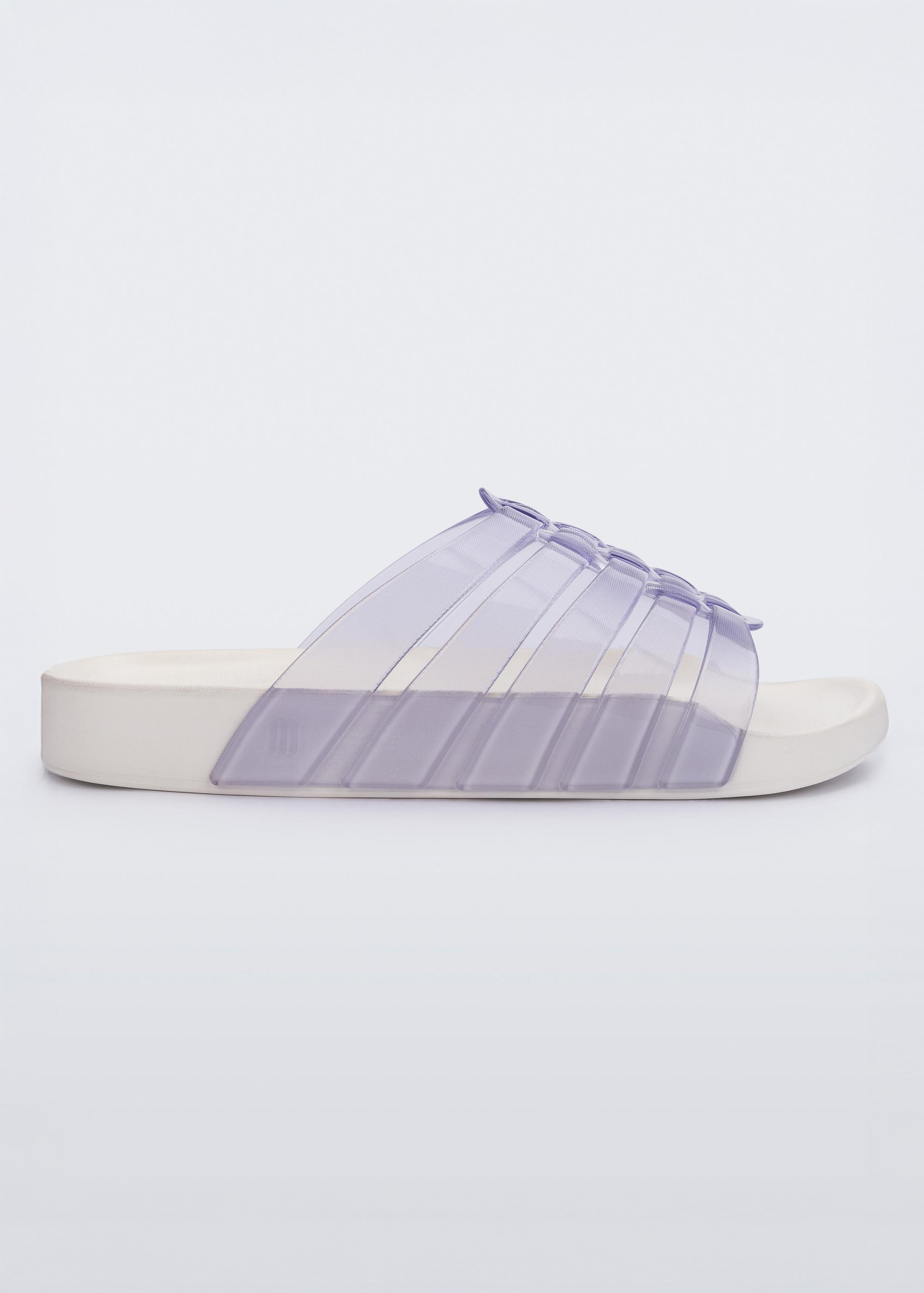 Possession Jelly Fisherman Sandal Slide - Transparent White