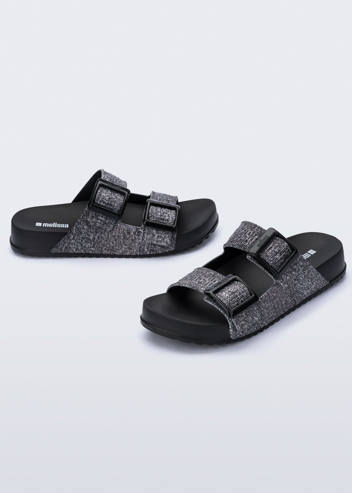 Melissa - Cozy M Lover Slide Denim - Black Jeans -